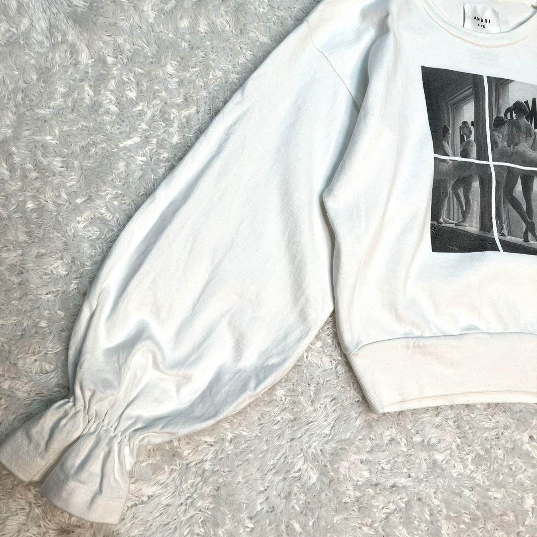 トップス AMERI LIFE BALLERINA PUFF LONG TEE Ameri（アメリ）の「LIFE BALLERINA PUFF LONG TEE（Tシャツ