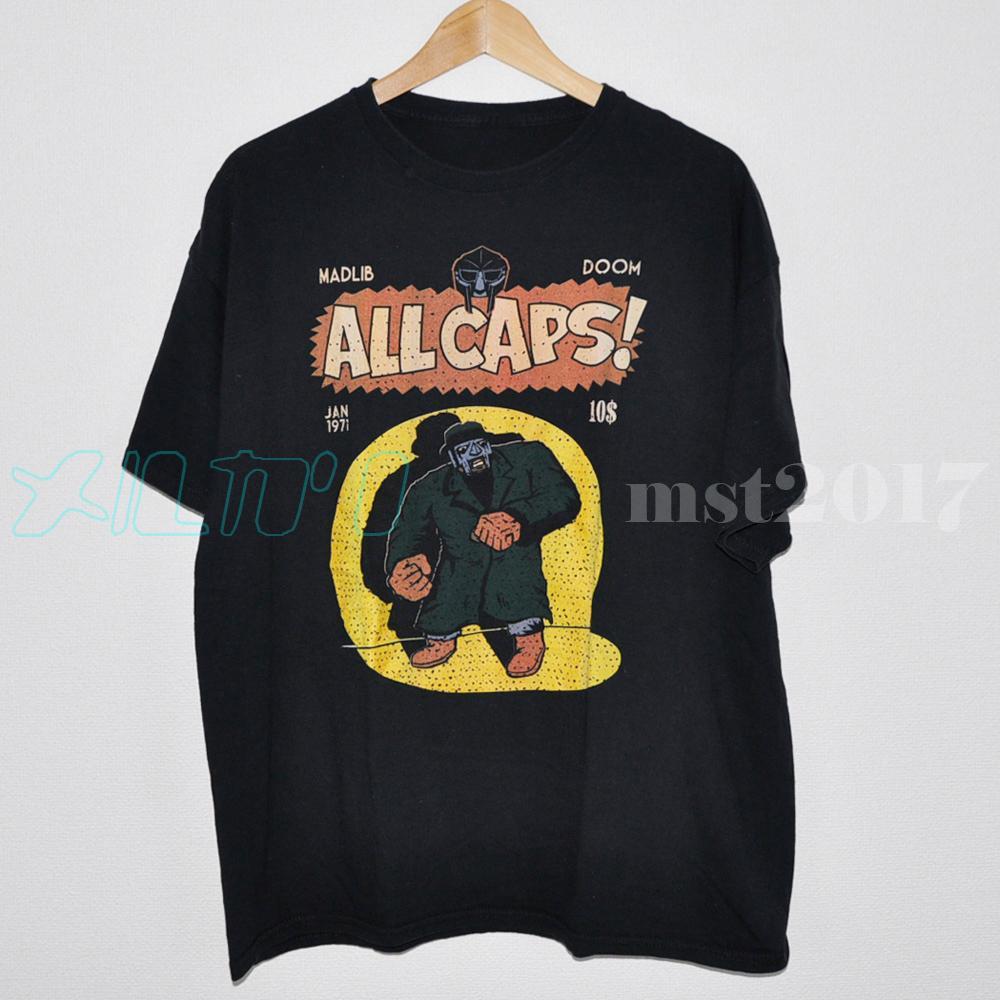 ✈ MADLIB MF DOOM (ALL CAPS!) Tシャツ