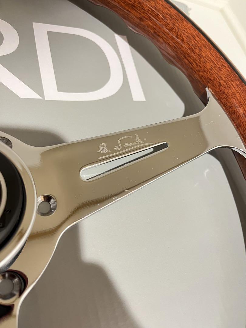 【訳あり値下げ】NARDI ナルディ ステアリング クラシック ウッドポリッシュ