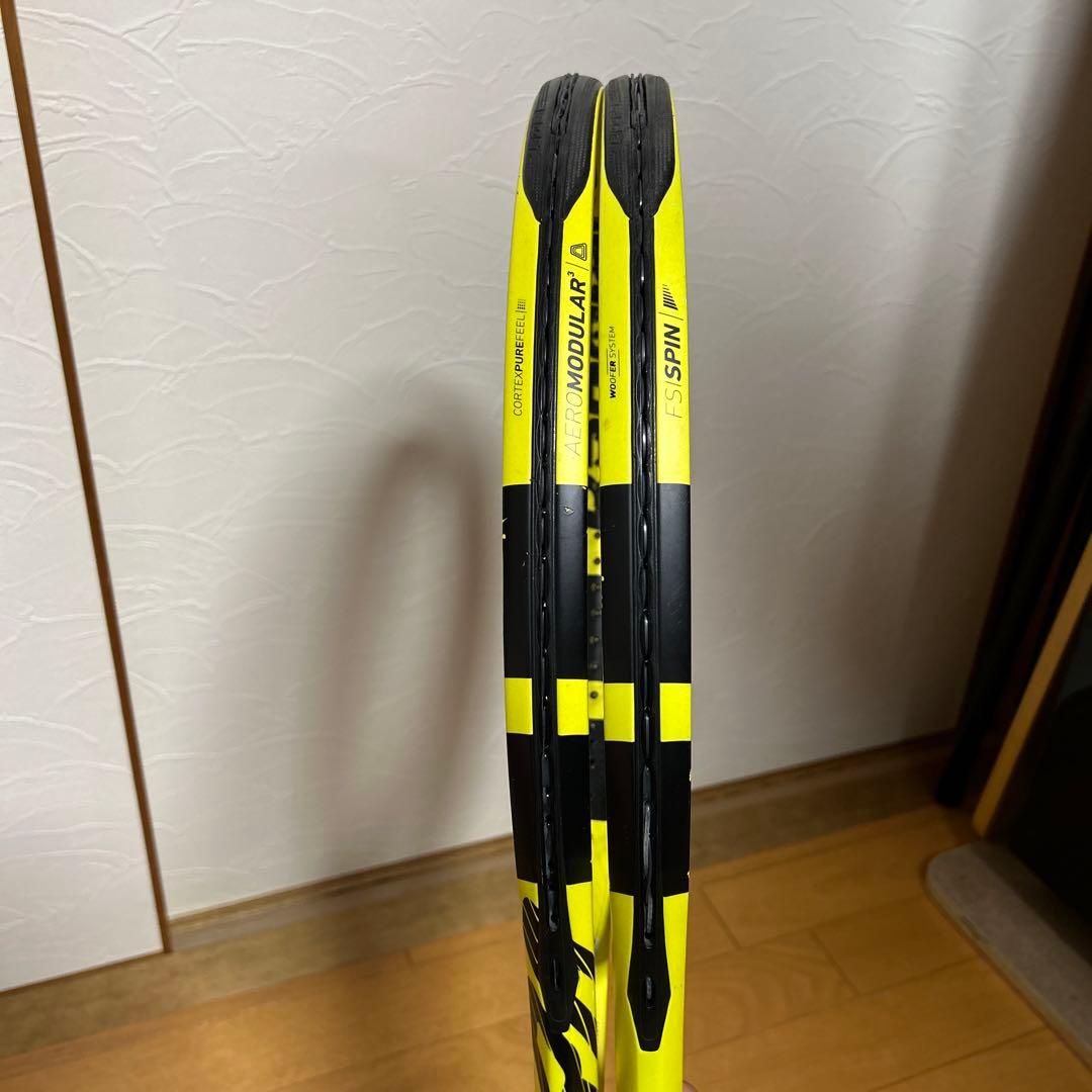 バボラ ピュアアエロチーム 2019 G2 2本セット バボラBabolat