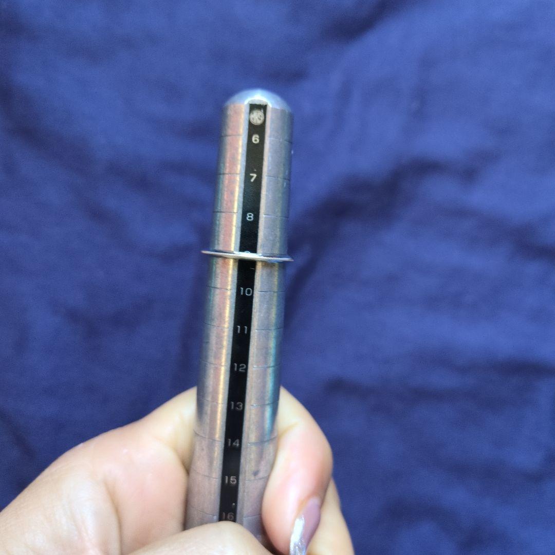 ティファニー　ナイフエッジ　ミルグレイン　リング　pt950 9号　美品