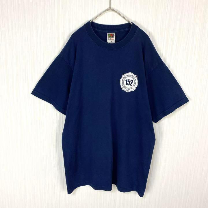 【人気】フルーツオブザルーム☆tシャツ ファイヤーパターン　バックプリント