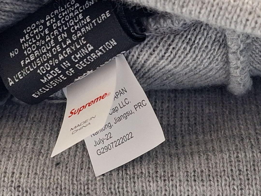 【極美品】Supreme × New Era　S Logo　ツノ　Beanie