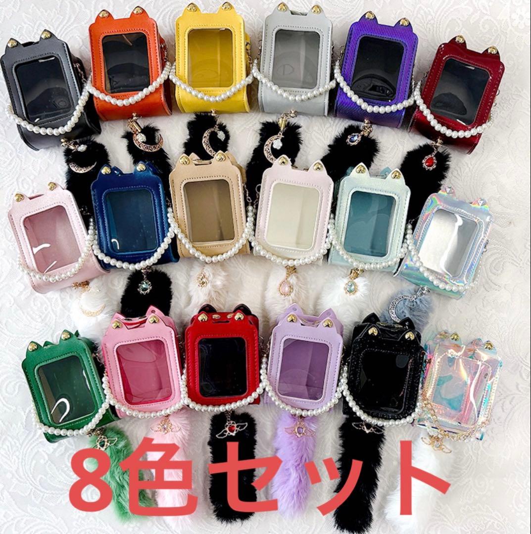 猫耳ぬいぐるみ痛バッグ　10㎝用　8種セット　新品未開封