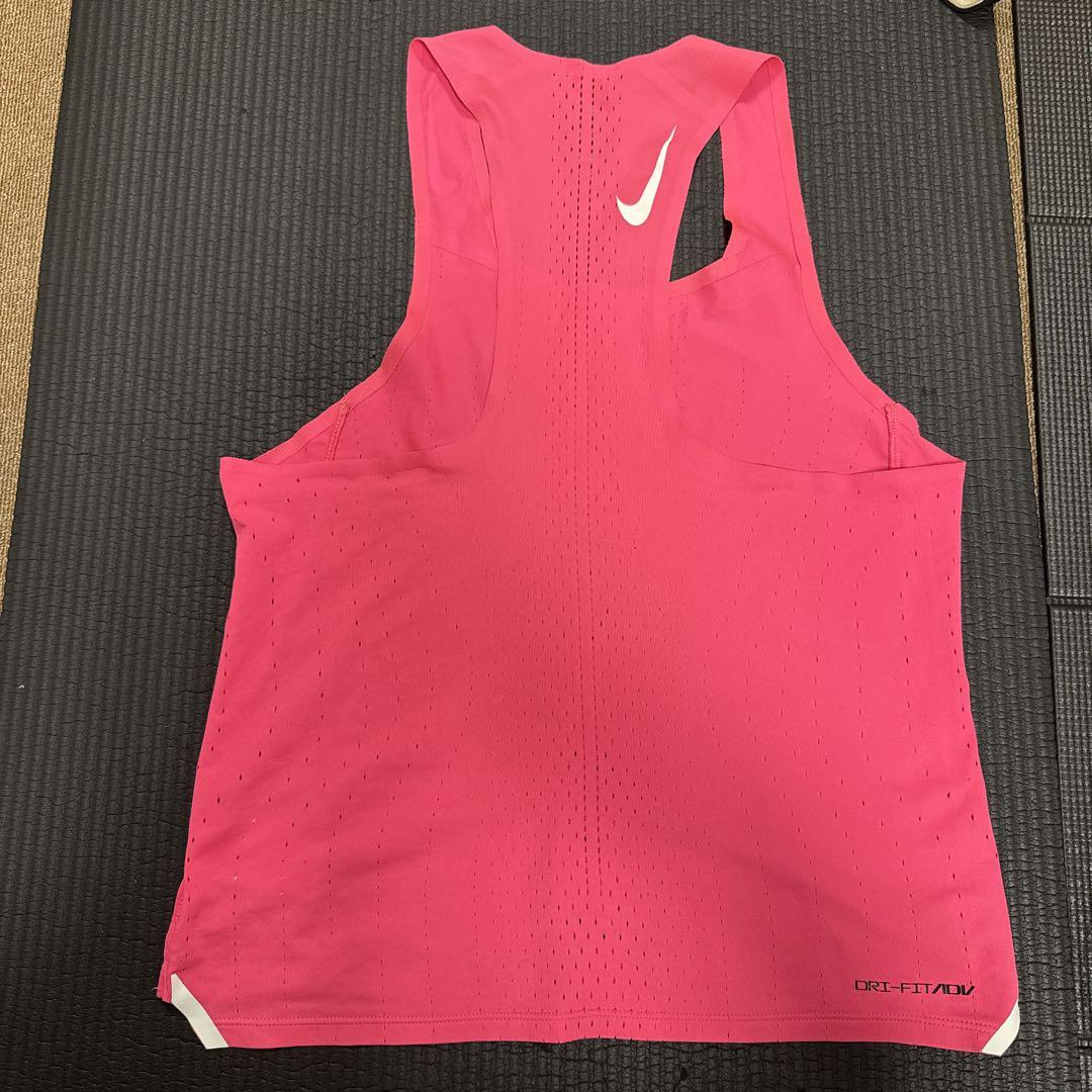 Nike エアロスイフト ピンク M 陸上用ランニングシャツ