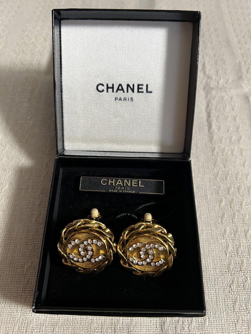 CHANEL ヴィンテージ イヤリング ゴールド ココマーク シャネル 画像2