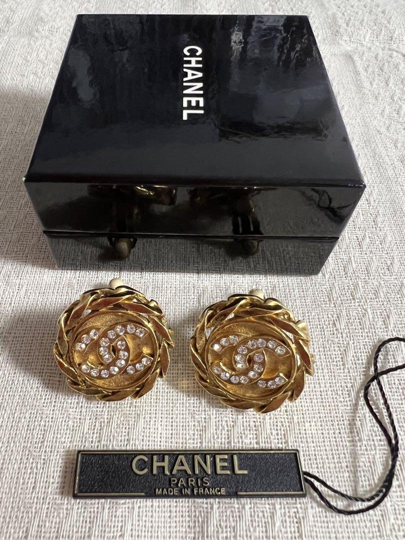 CHANEL ヴィンテージ イヤリング ゴールド ココマーク シャネル 画像4
