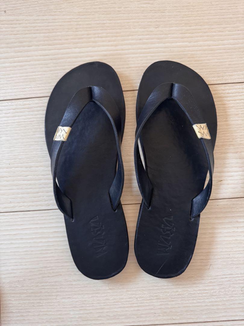 靴 visvim HANA SANDAL-FOLK black