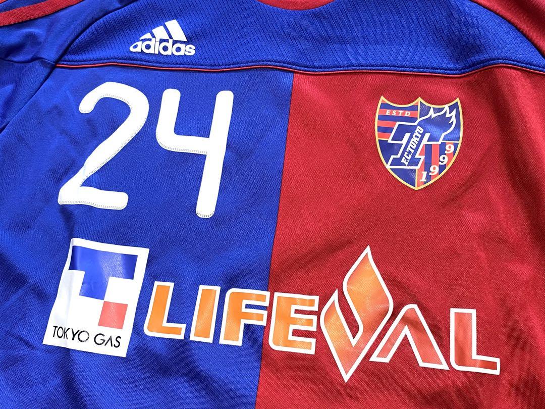 入荷now 安全 FC東京 adidas ユニフォーム O 2010-2011 重松健太郎 24 ウェア