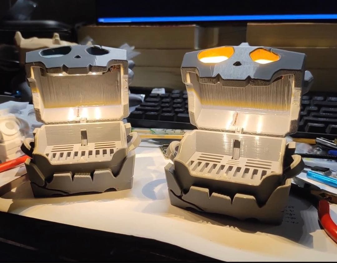 スカルケース ゲームカードケース ティックトック同じ ボコブリン宝箱