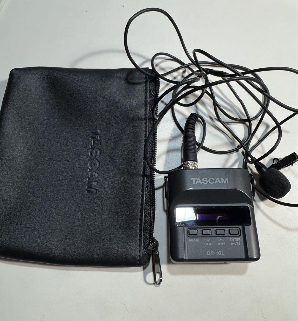 TASCAM(タスカム) DR-10L ピンマイクレコーダー 黒