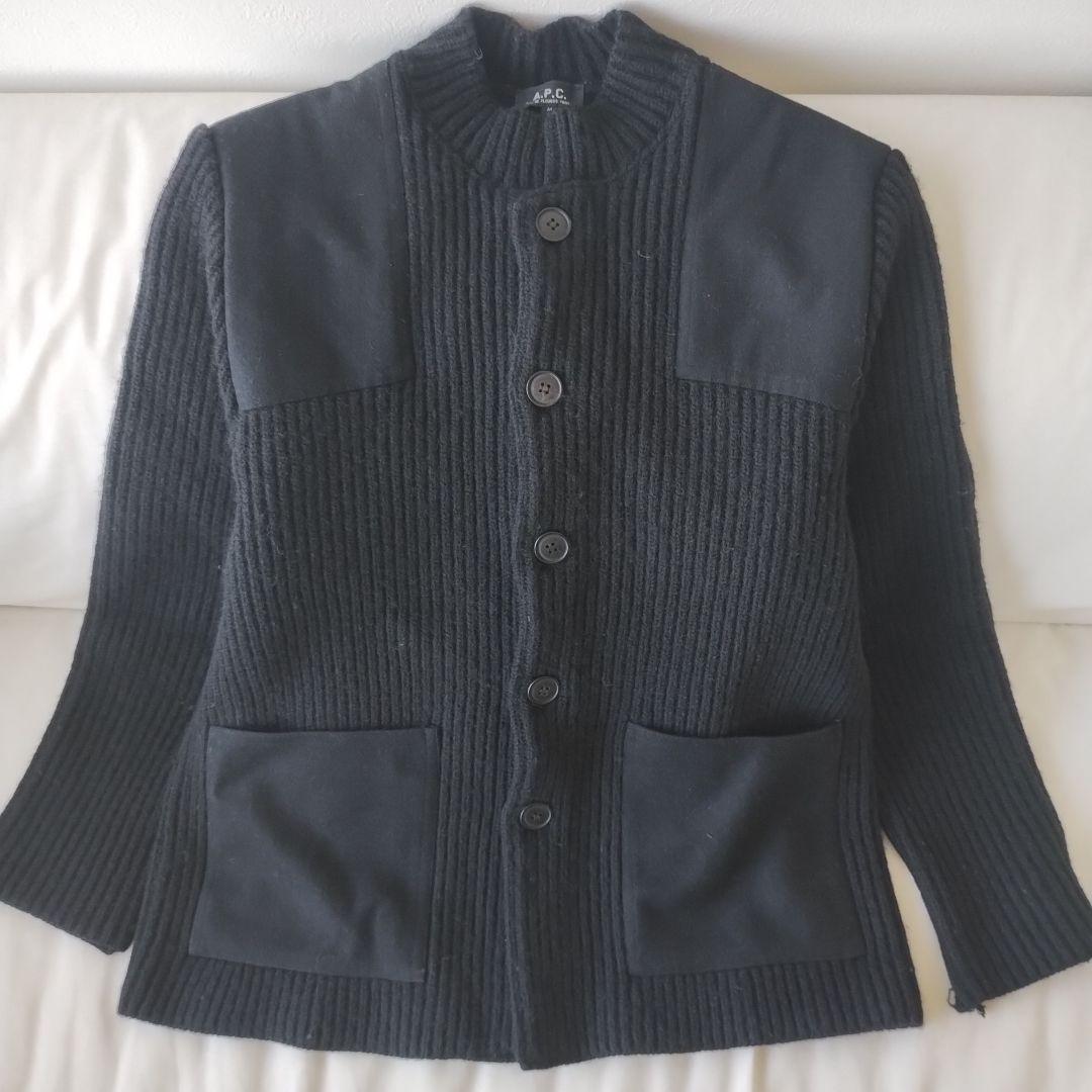 フランス製 A.P.C. ニットブルゾン