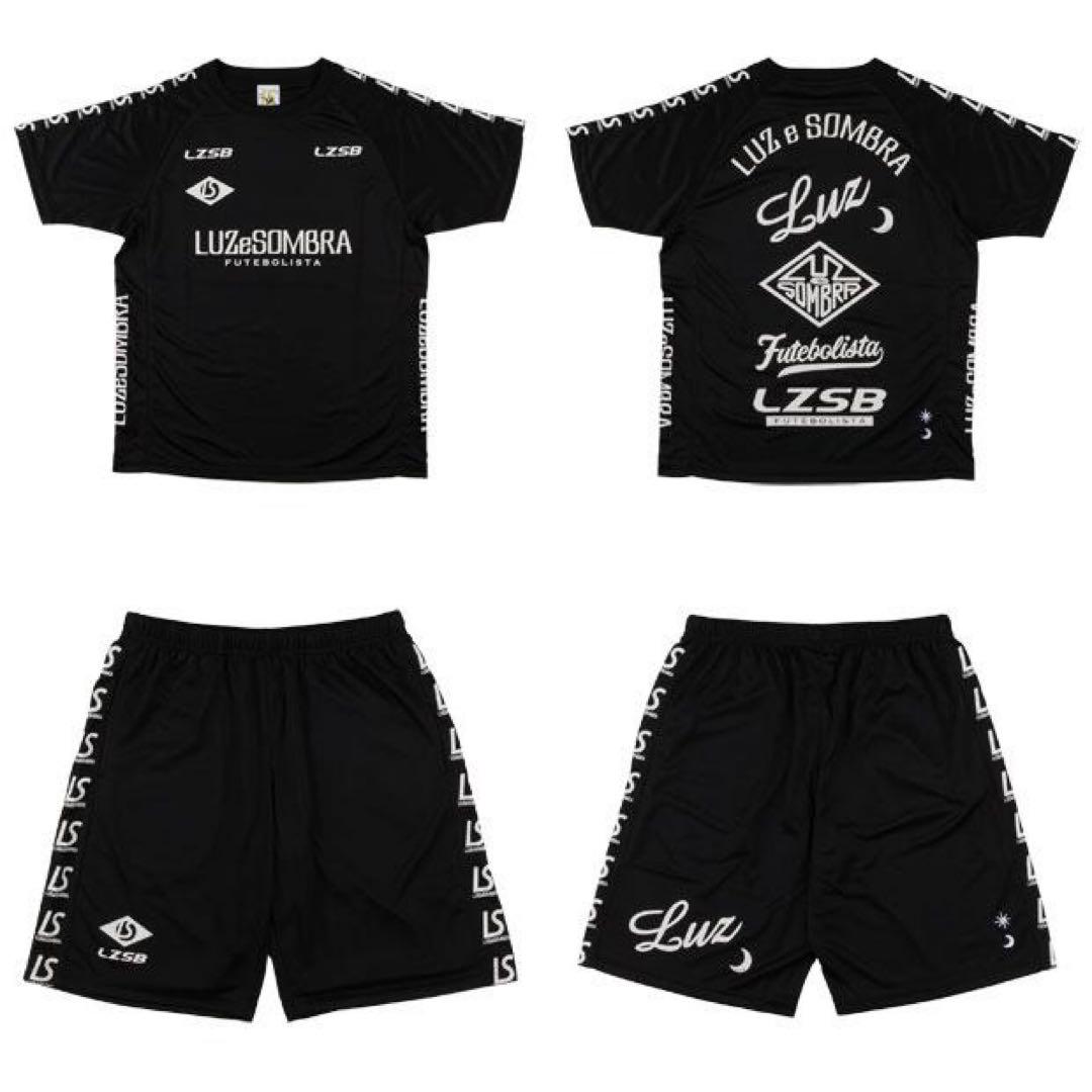 ルースイソンブラ　プラクティス　Lサイズ　セットアップ　ブラック　フットサル
