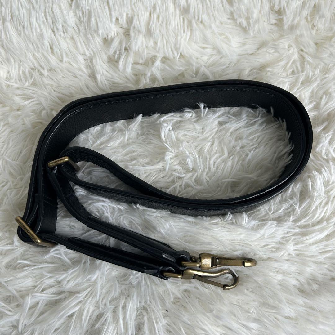 美品✨コーチ ビジネスバッグ 2way レザー 多収納 A4可 肩掛け ブラック
