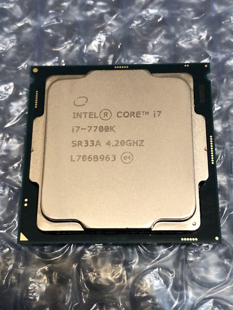 core i7 7700k 動作確認済み ①