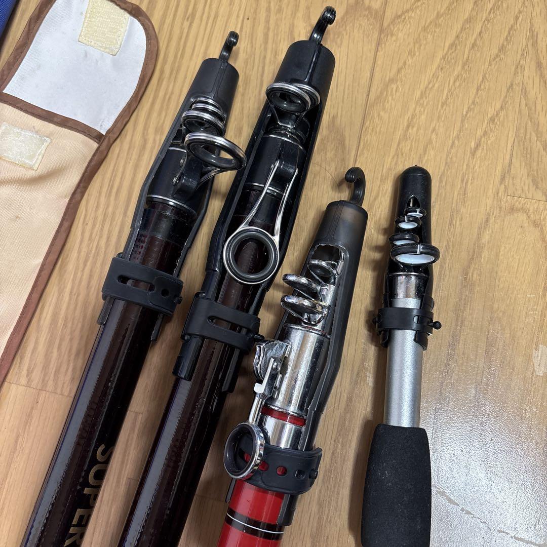 釣竿セット　マイルド三脚3号　ケース付き　　着払い 釣竿セット マイルド三脚3号 ケース付き 着払い