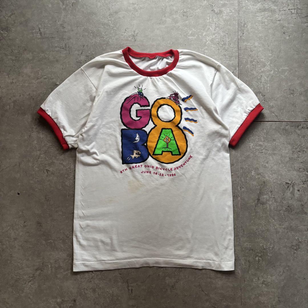 べ*た様 90s リンガーTシャツ シングルステッチ トリムT パイピングT 古着 90s リンガー tシャツ シングルステッチ - メルカリ