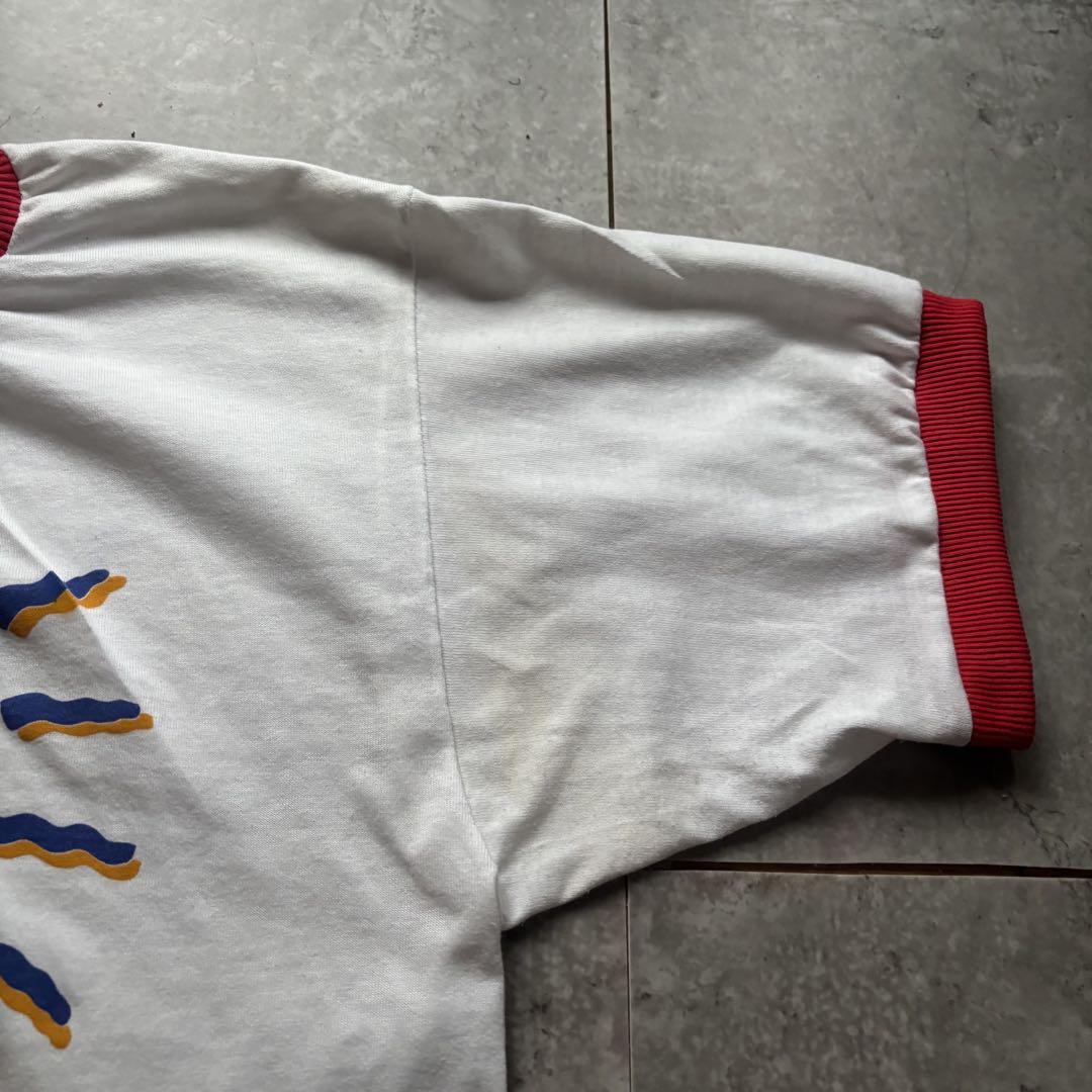 べ*た様 90s リンガーTシャツ シングルステッチ トリムT パイピングT 古着 90s リンガー tシャツ シングルステッチ - メルカリ