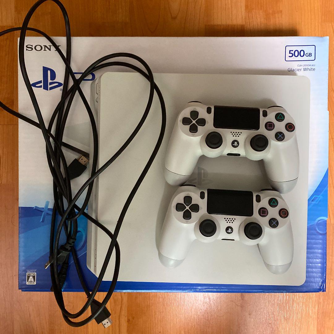 人気を誇る PlayStation®4 グレイシャー・ホワイト CUH-200… 500GB - 家庭用ゲーム本体