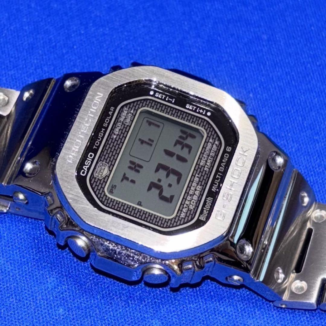 カシオ G-SHOCK フルメタル GMW-B5000D-1JF 正規品