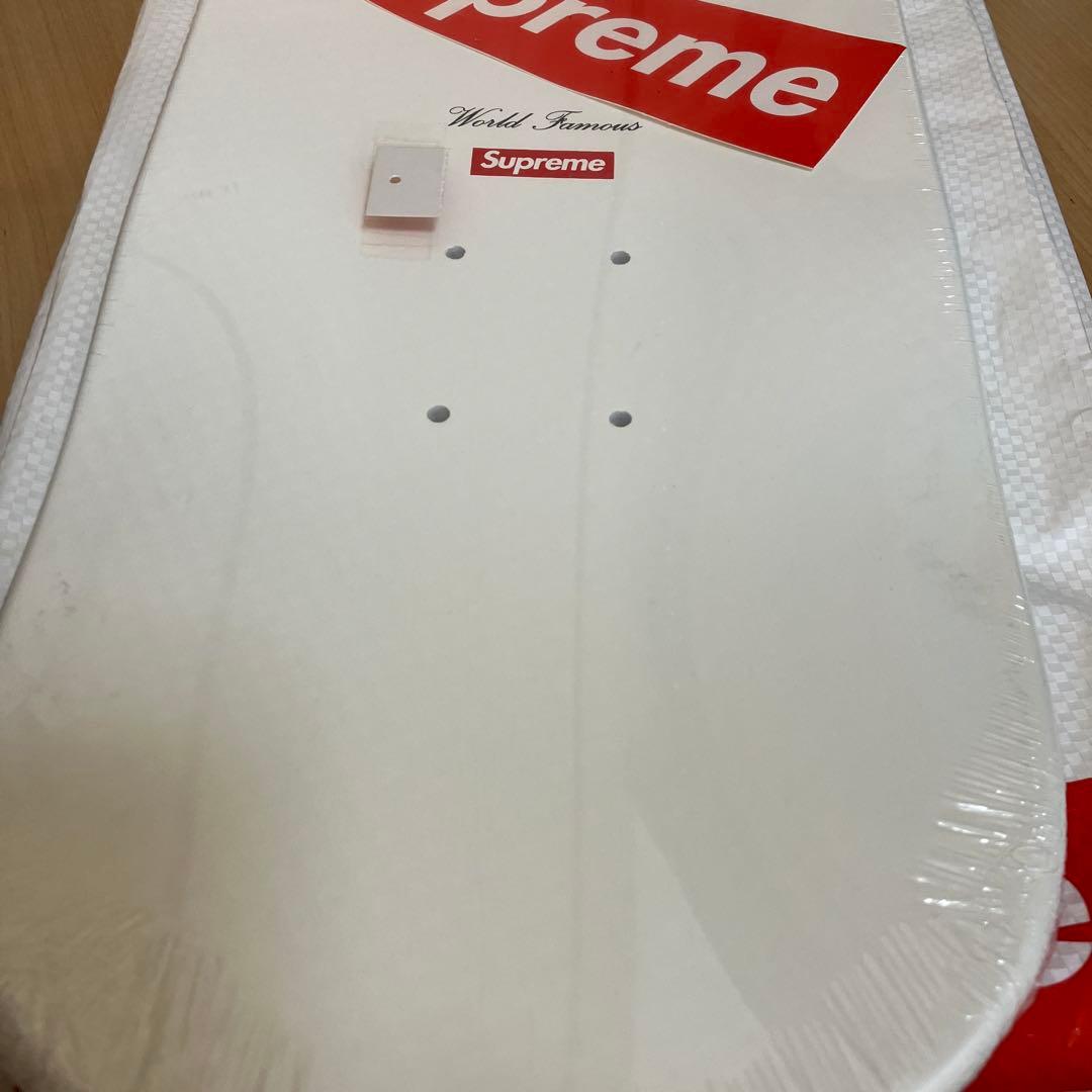 23SS Supreme Tonal Box Logo Skateboard 白 23SS Supreme Tonal Box Logo Skateboard 白