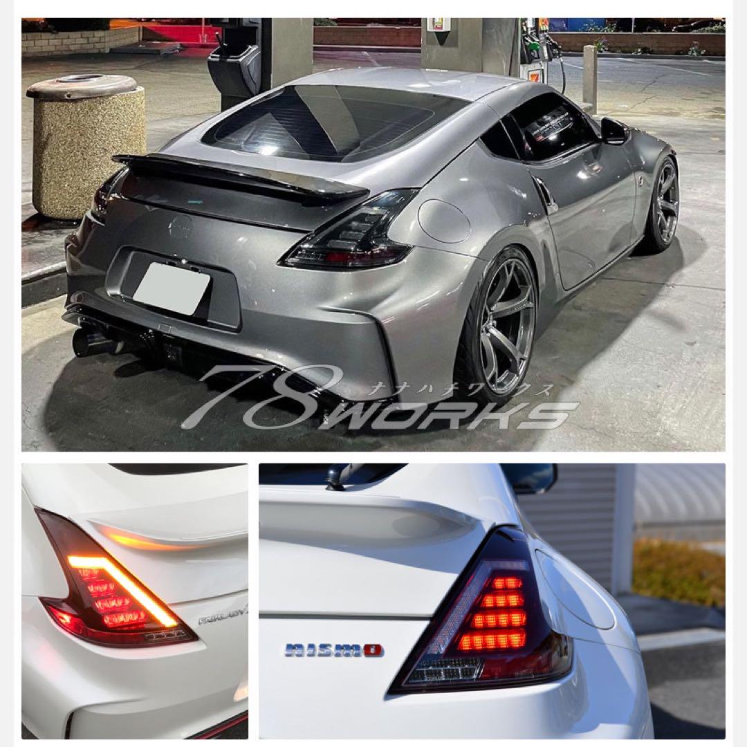 78works Z34 フェアレディZ テールライト（ブラック）