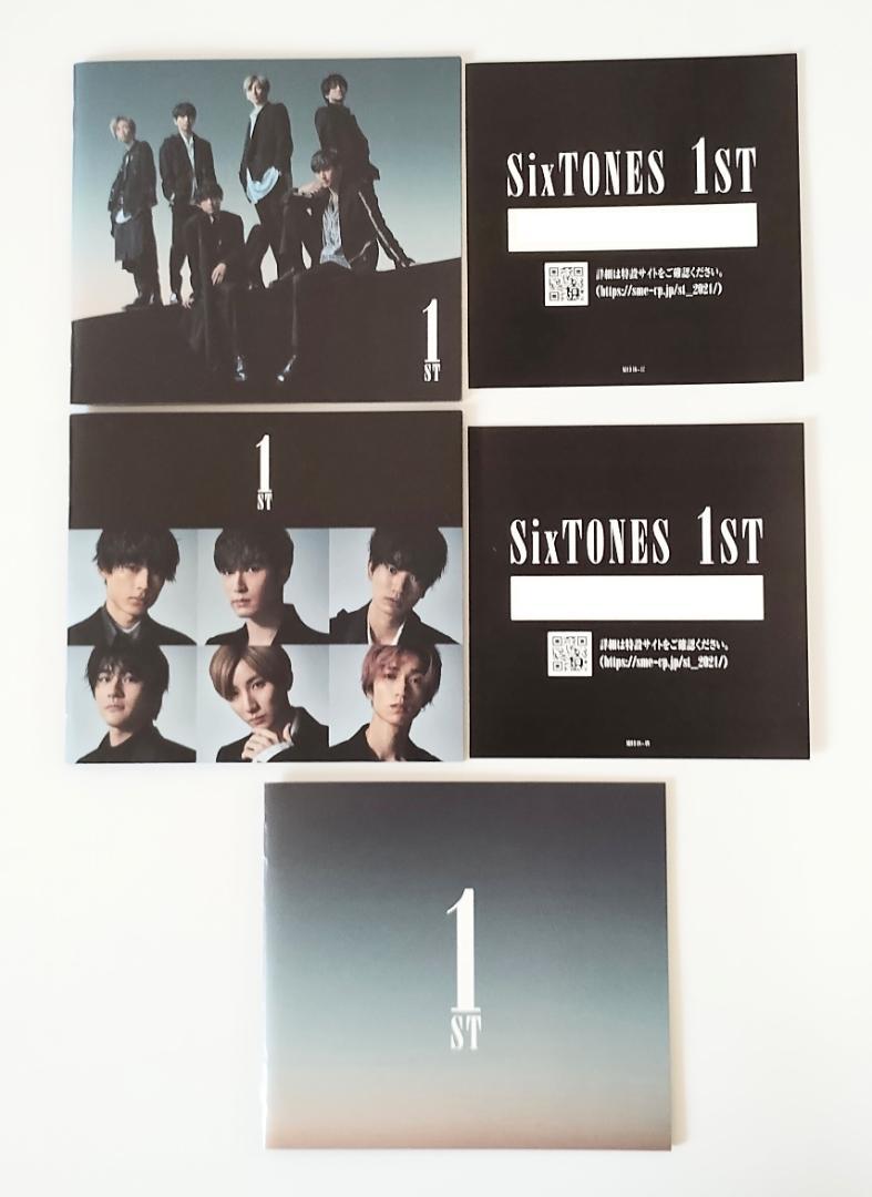 SixTONES 1ST 3形態セット（G245）