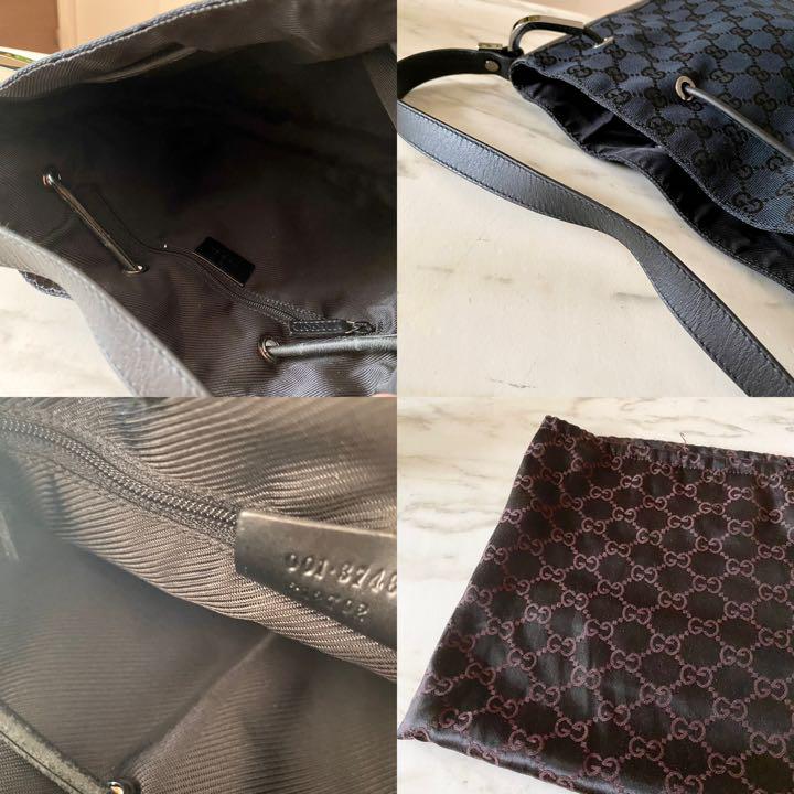 超美品 GUCCI グッチ GG柄 レザーショルダーバッグ グッチ 全くの未