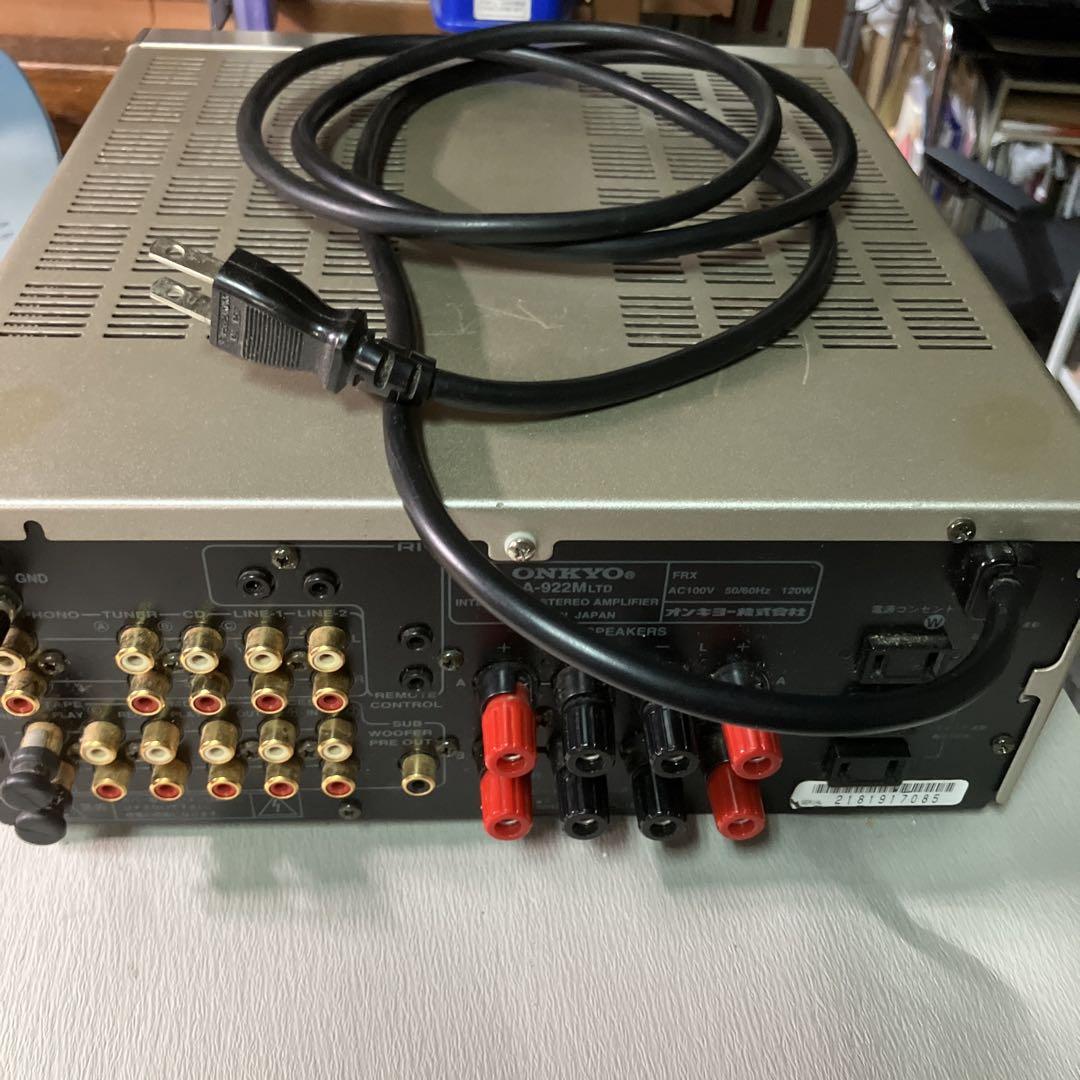 ONKYO インテグレーテッドアンプ INTEC A-922M LTD