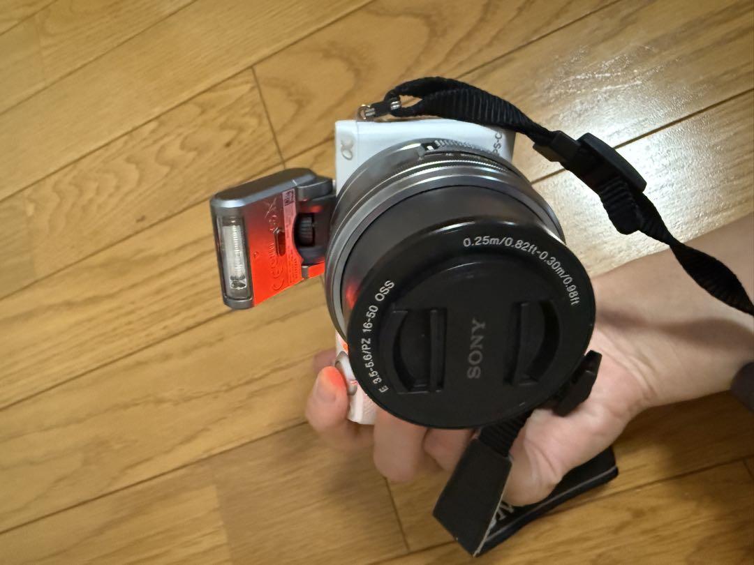動作確認済 SONY デジタル一眼カメラ NEX-5R ホワイト