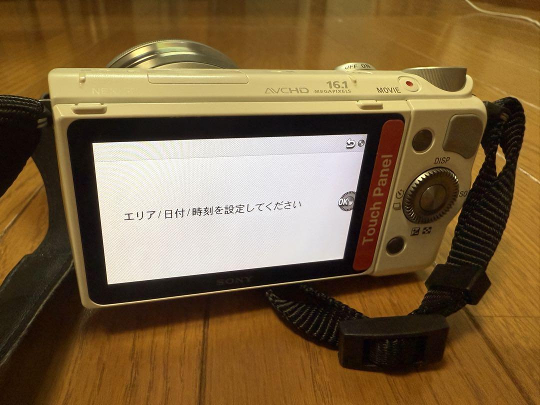 動作確認済 SONY デジタル一眼カメラ NEX-5R ホワイト
