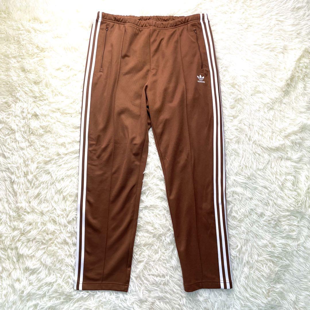 新品同様✨アディダス トラックジャージ セットアップ ブラウン 3XL