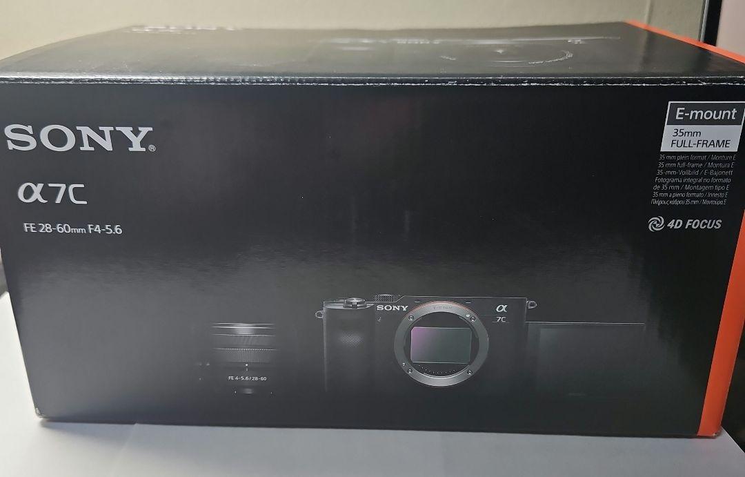 【美品】SONY α7c ブラック　ILCE-7CL