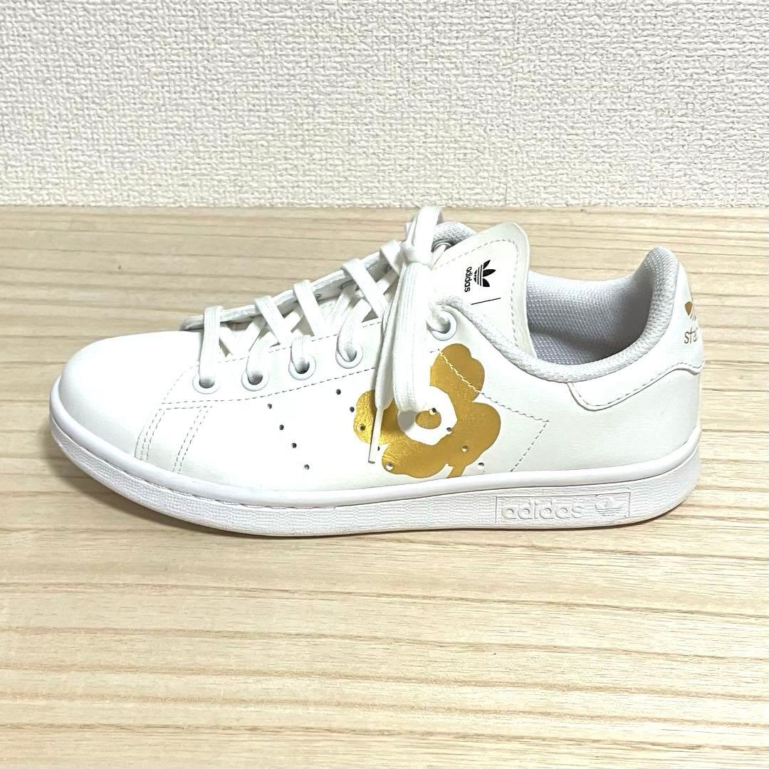 美品 marimekko × adidas StanSmith 白 22.5 美品 marimekko × adidas StanSmith 白 22.5