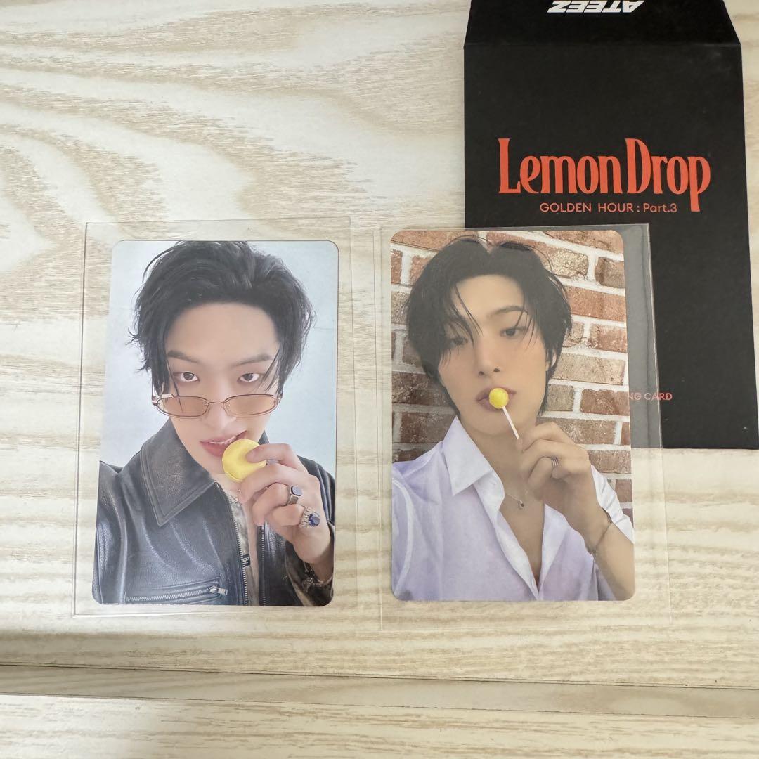 ATEEZ lemon drop ミンギ トレカセットpopup - メルカリ