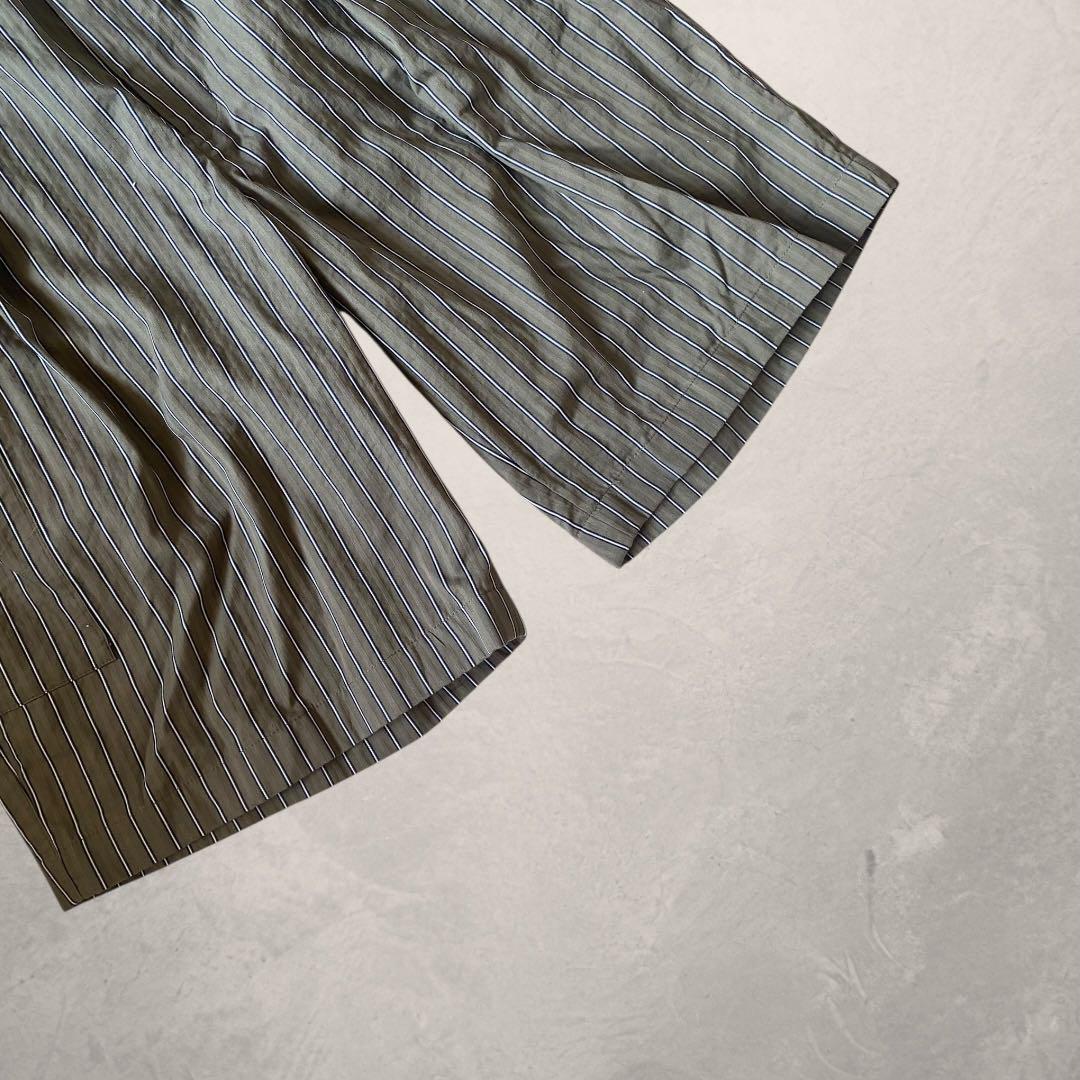パンツ CONVERSE TOKYO STRIPE SHORTS KHAKI L
