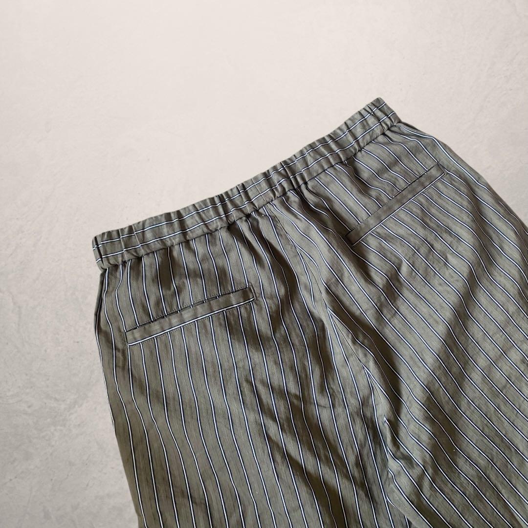 パンツ CONVERSE TOKYO STRIPE SHORTS KHAKI L