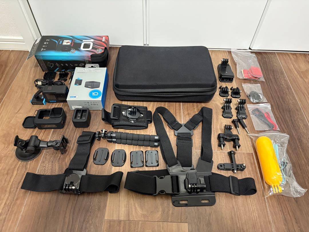 GoPro HERO 10カメラ本体とアクセサリーセット