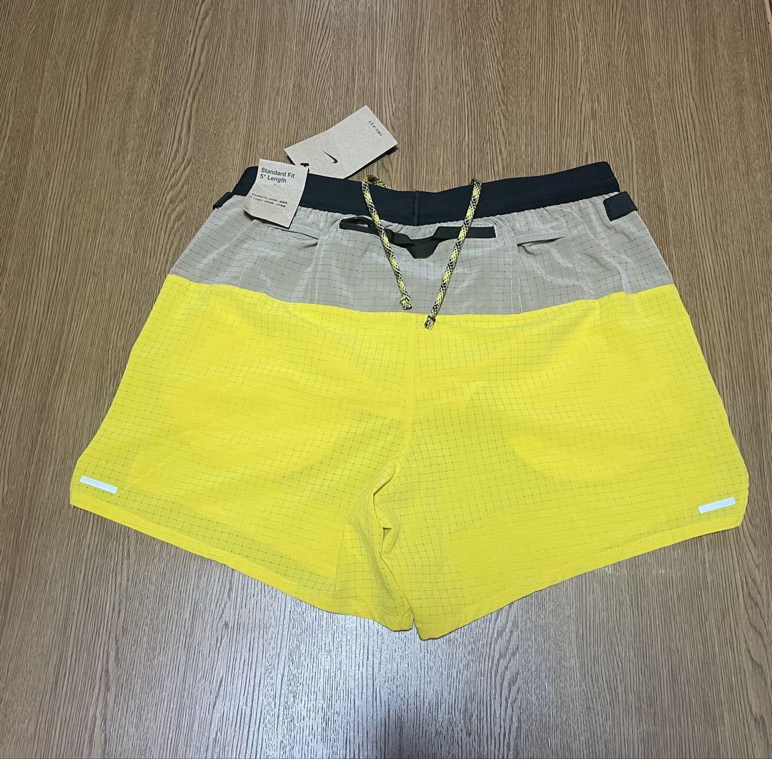 NIKE TRAIL ナイキトレイル ショートパンツ 登山 トレッキング 黄色