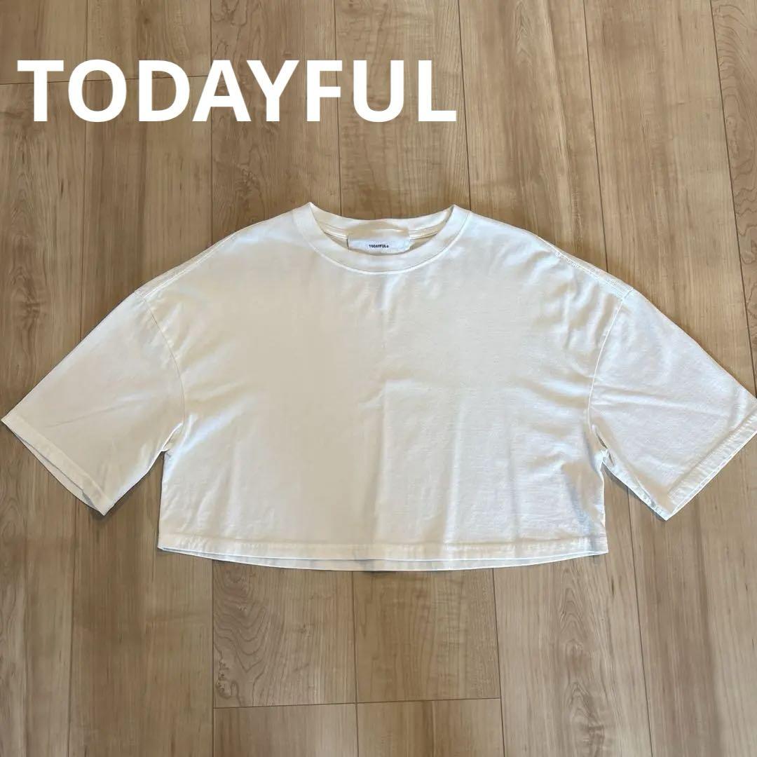 最終値下げ TODAYFUL Cropped Cotton T-shirts/F