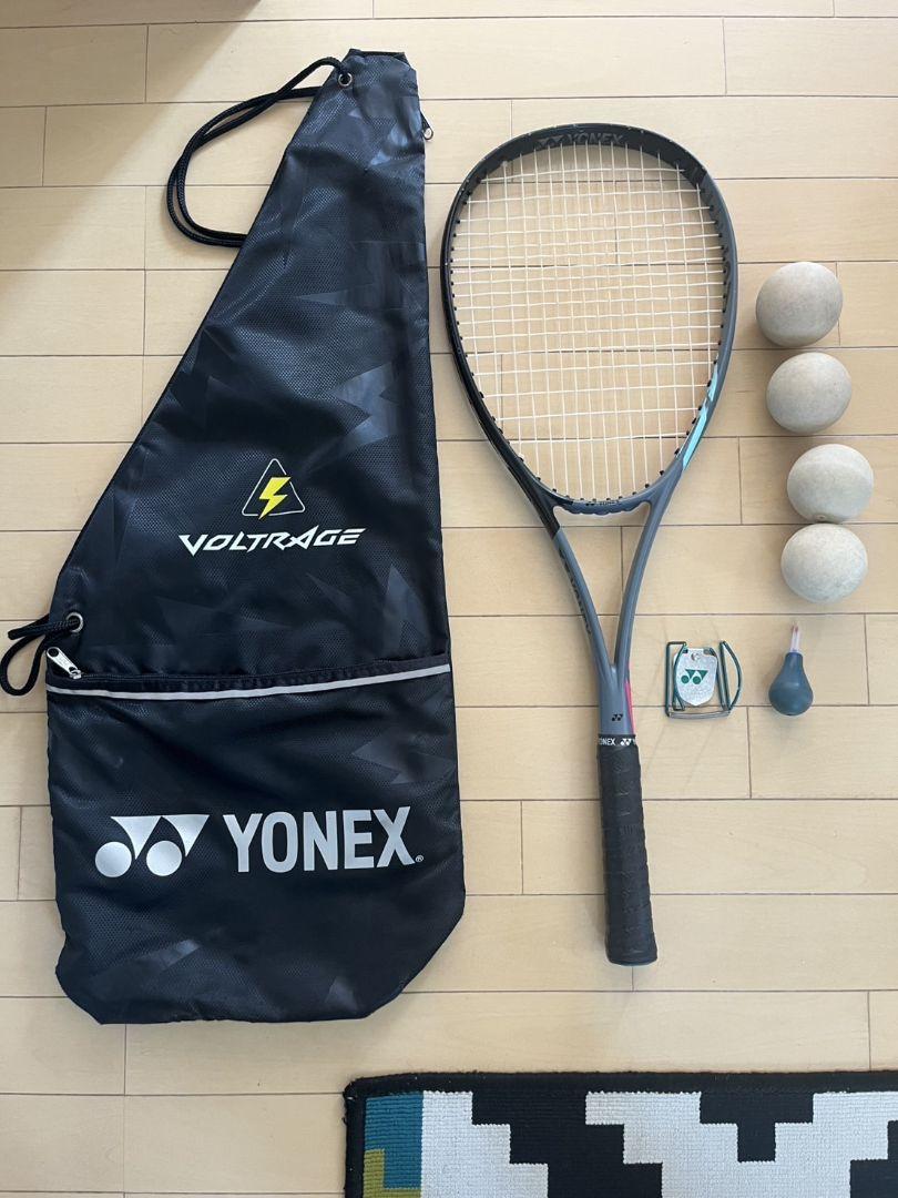 YONEX VOLTRAGE 5V テニスラケット UL1 セット　軟式　中学生