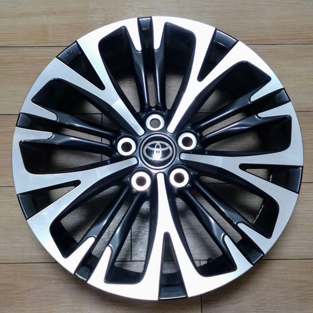 ヤリスハイブリッドZ新車外し4本 ホイール&キャップナット付き ヤリスハイブリッドZ新車外し4本 ホイール&キャップナット付き