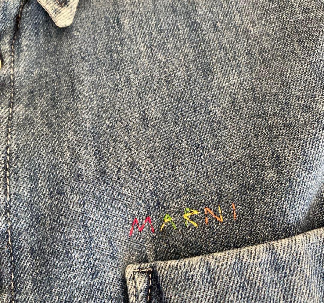 MARNI ライトウェイトデニムシャツ size 44M・marni MEDICALDB_JP