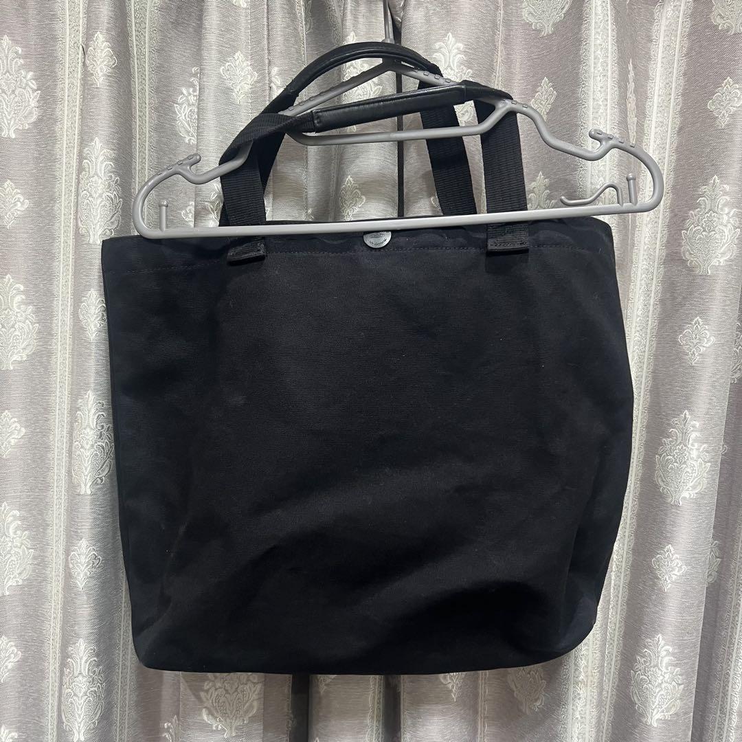 ヴィヴィアンウエストウッド　黒いキャンバス トートバッグ