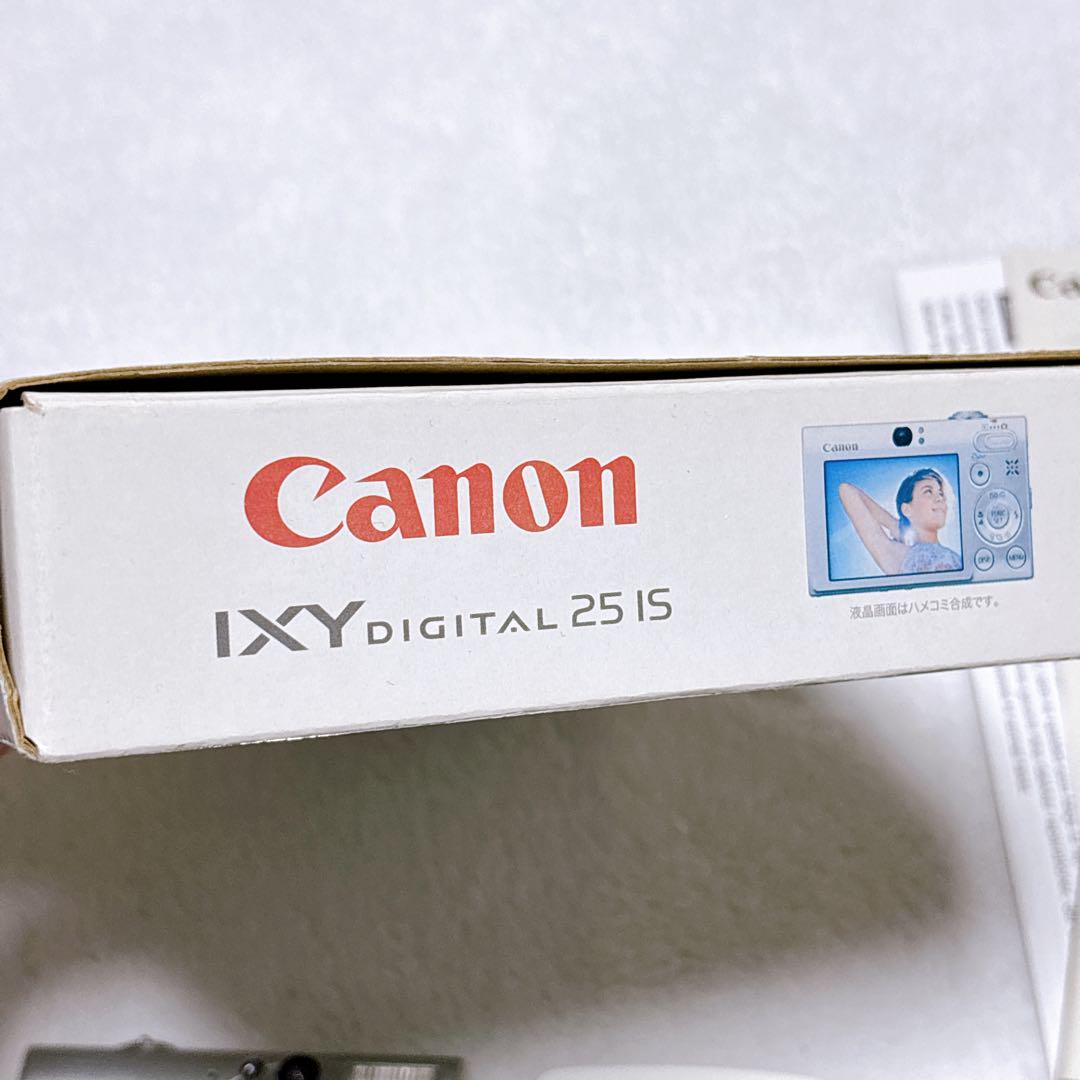 Canon IXY DIGITAL 25 IS キャノン デジカメ シルバー