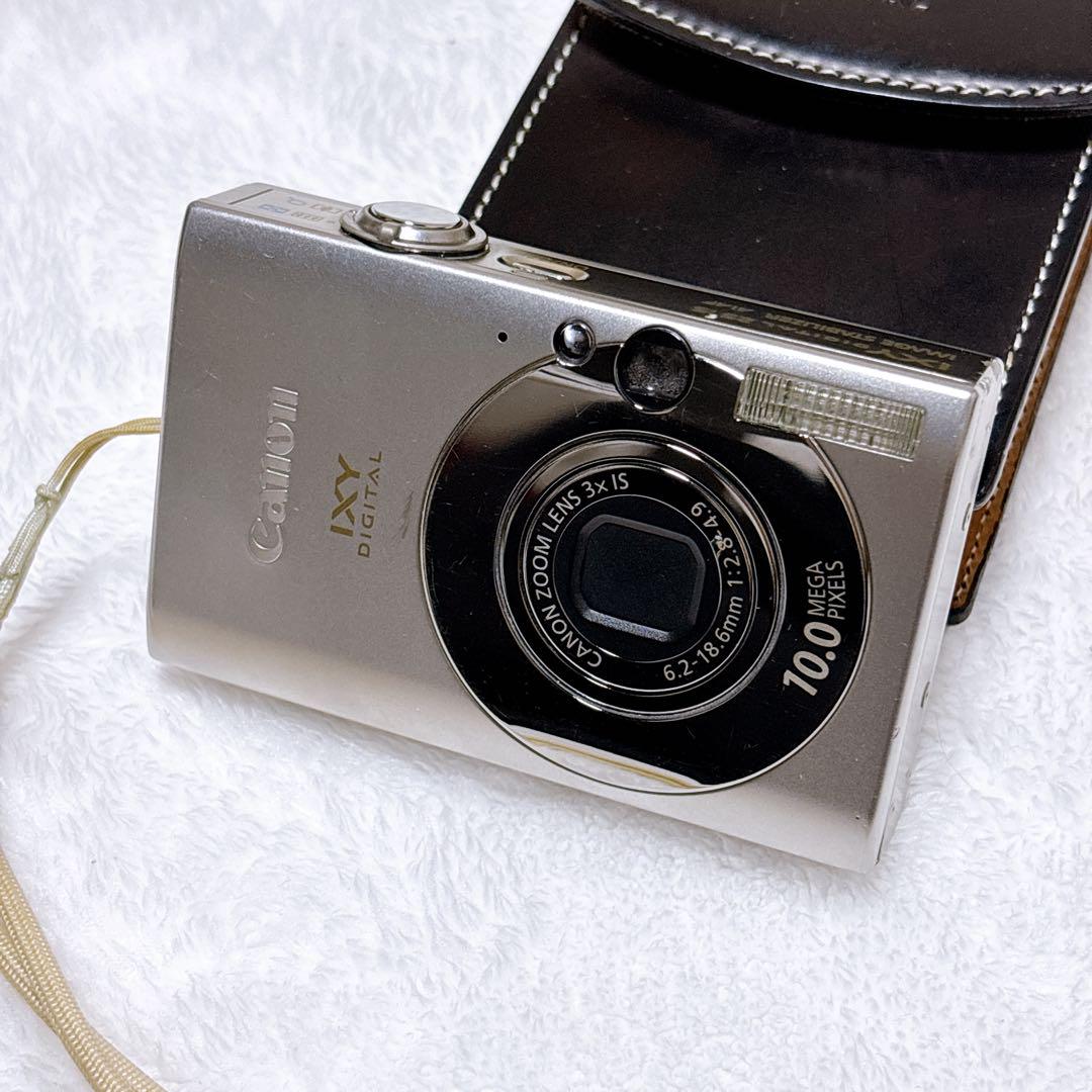 Canon IXY DIGITAL 25 IS キャノン デジカメ シルバー