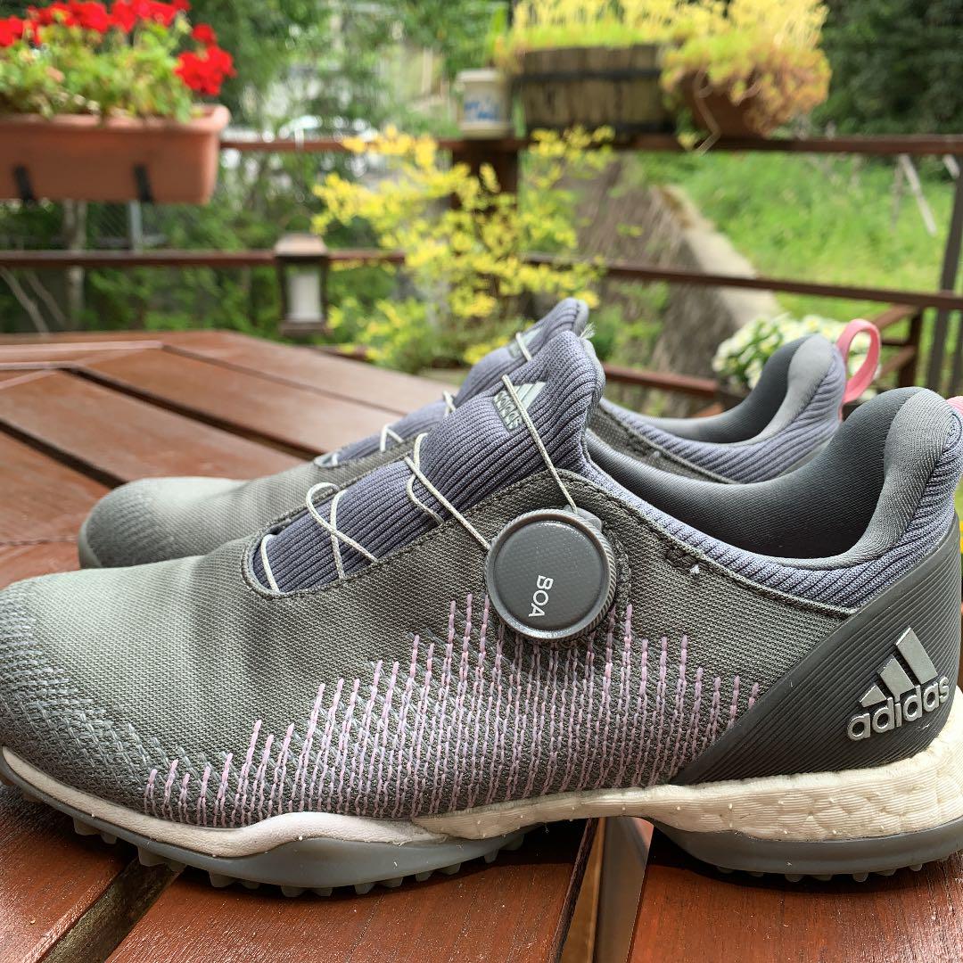 adidas ゴルフシューズ BOA 23センチ