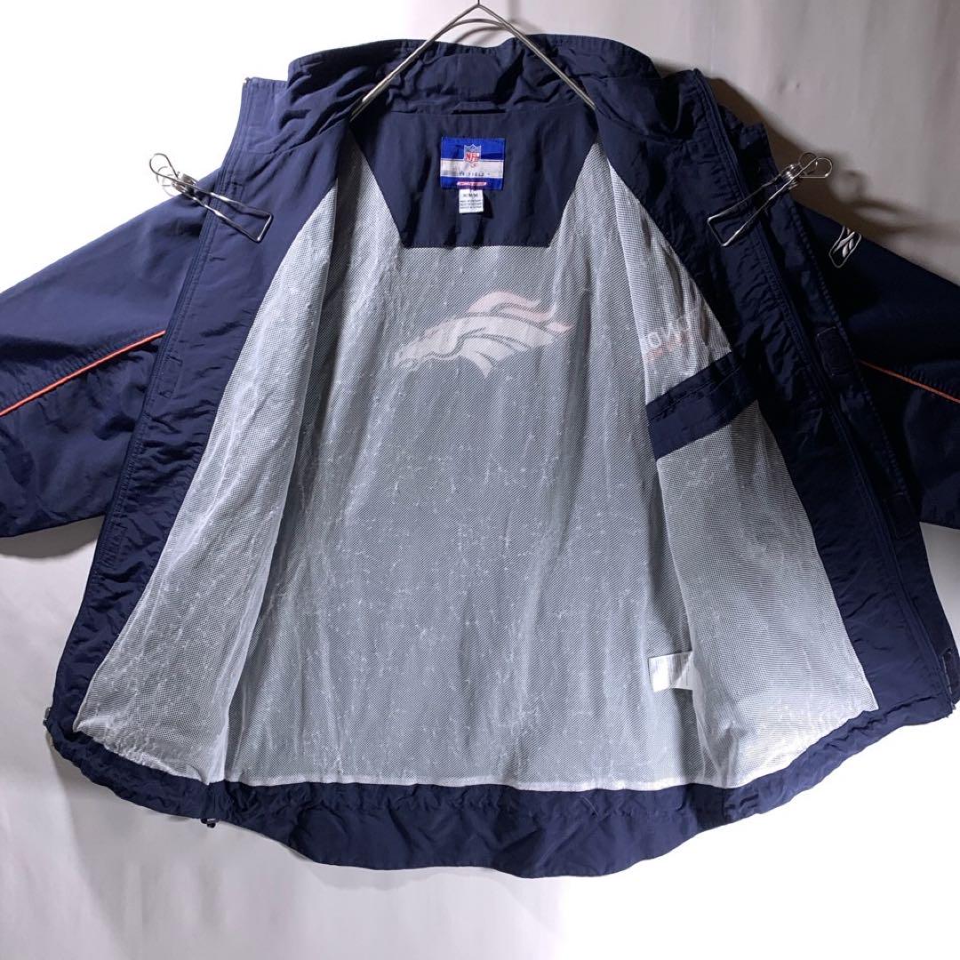 reebok NFL アメフト チーム ナイロンジャケット デンバー