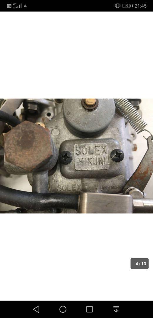 ヤマハXJ400 ソレックスキャブレター