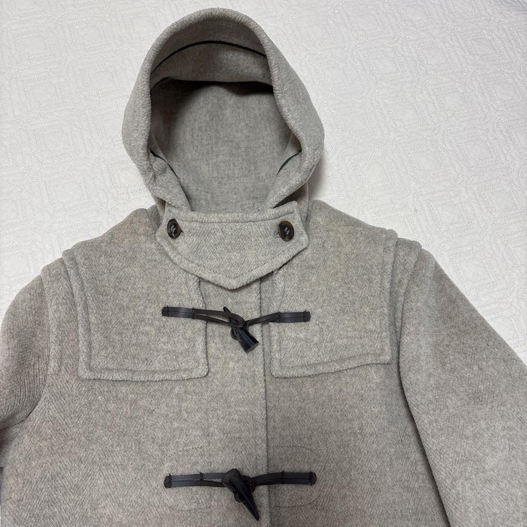 極美品 LONDON Tradition ダッフルコート グレージュ
